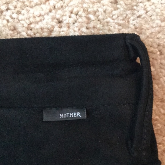 MOTHER Faux Suede High Waisted Looker Skinny Pants - Picture 11 of 13